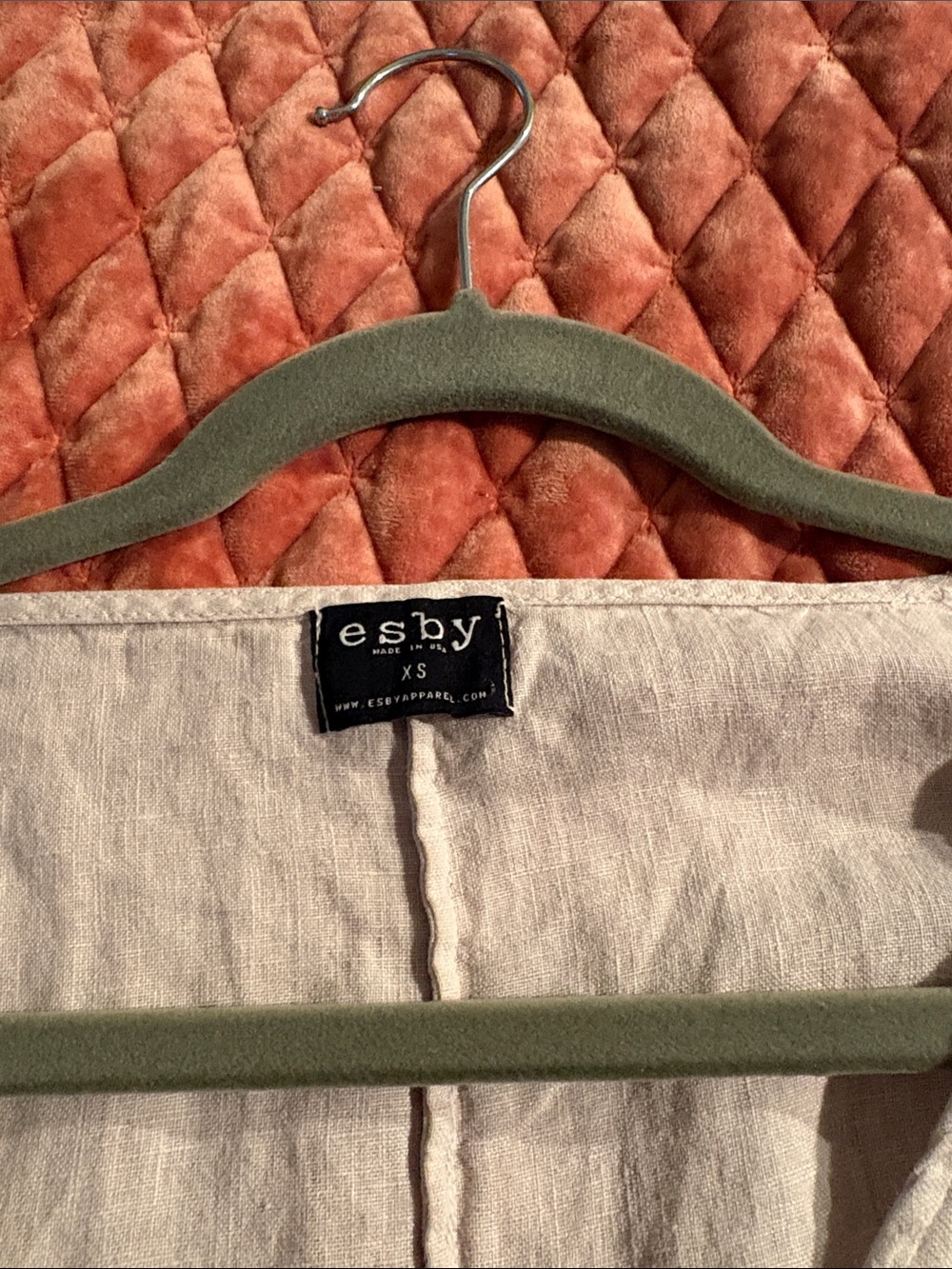 esby Light Beige Linen dress
